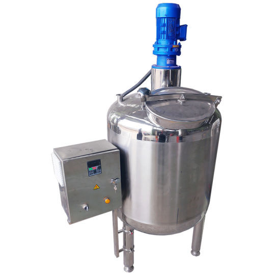 Fluid Jet Stainless steel vessel with blunder agitator